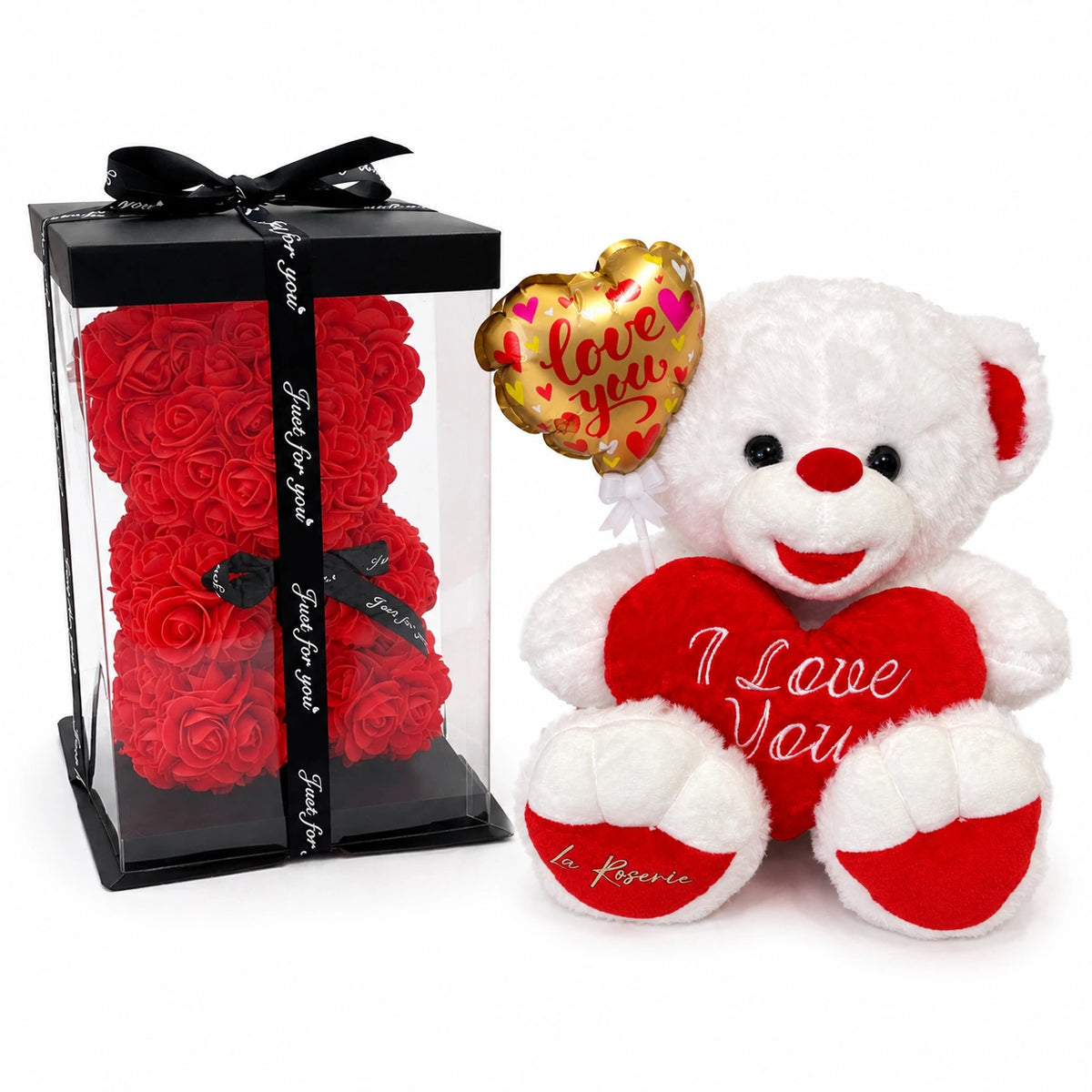ajándékszett macikkal