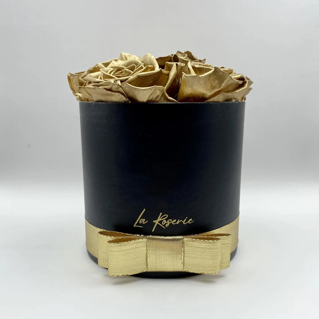 La Roserie arany örökrózsa csokor