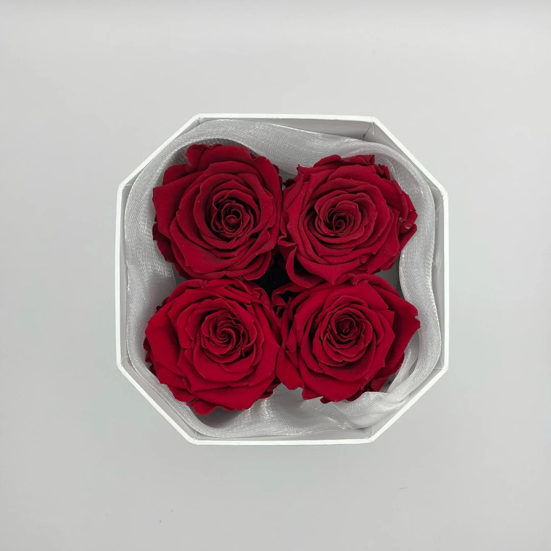 ballagási virágdoboz örökrózsával