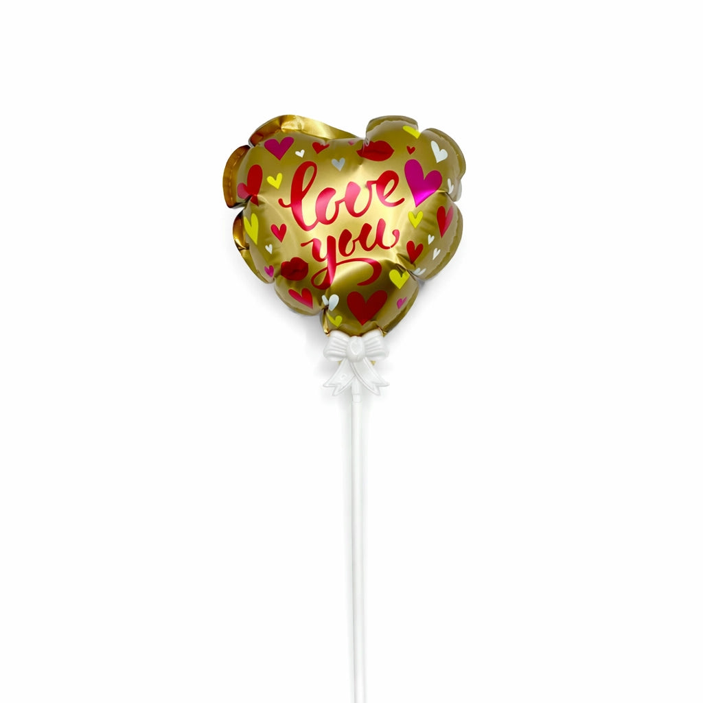 önfelfújó szív lufi