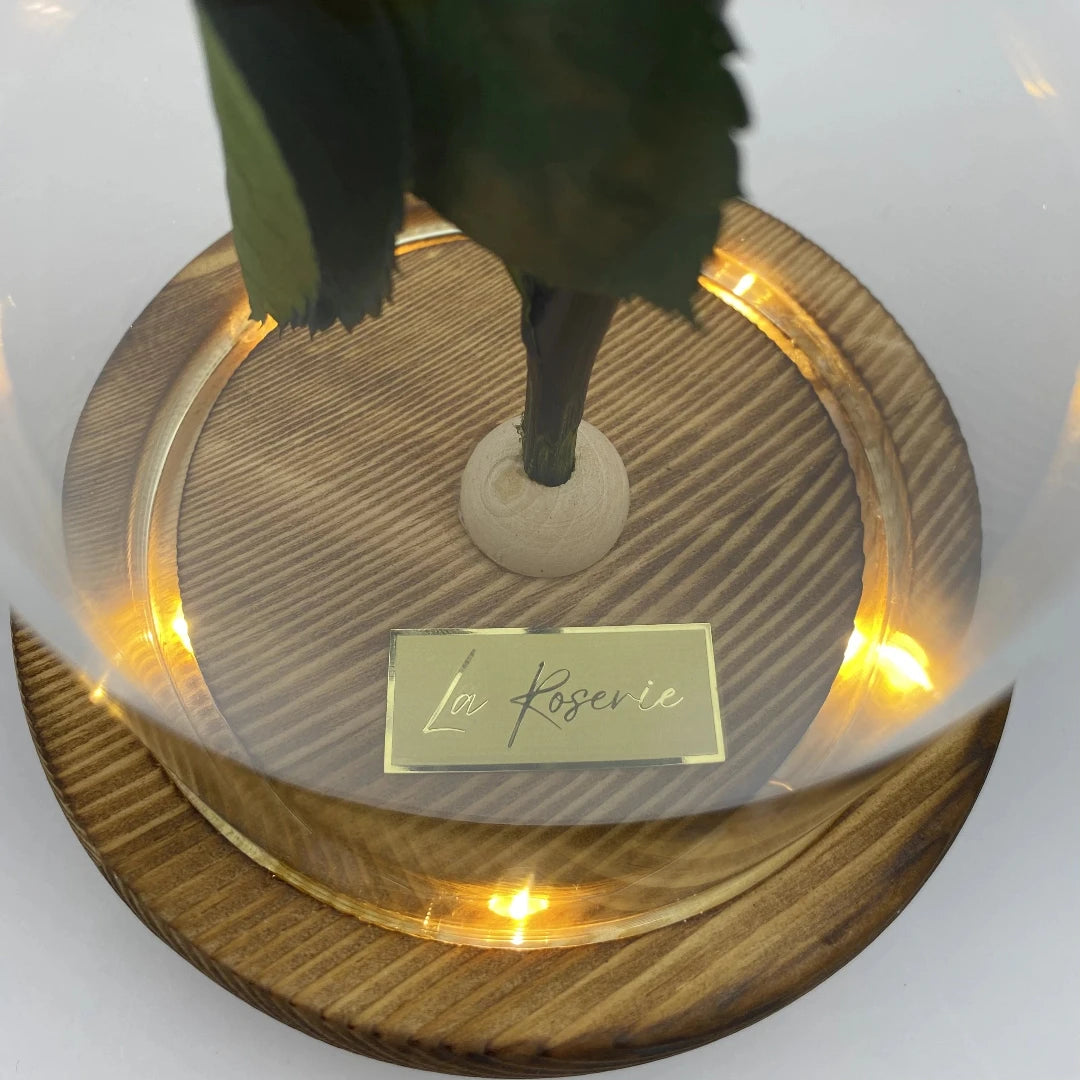 La Roserie üvegburás örökrózsa