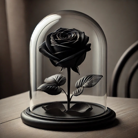 Örök rózsa - fekete