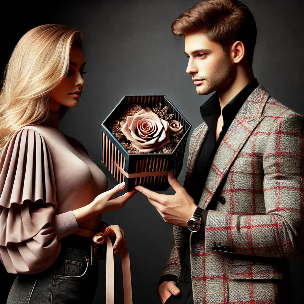 Valentin-napi örökrózsa