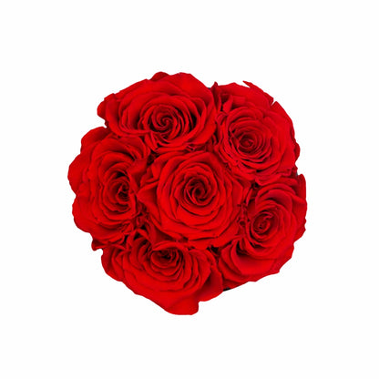 örök rózsa - 6 os kalapdobozban