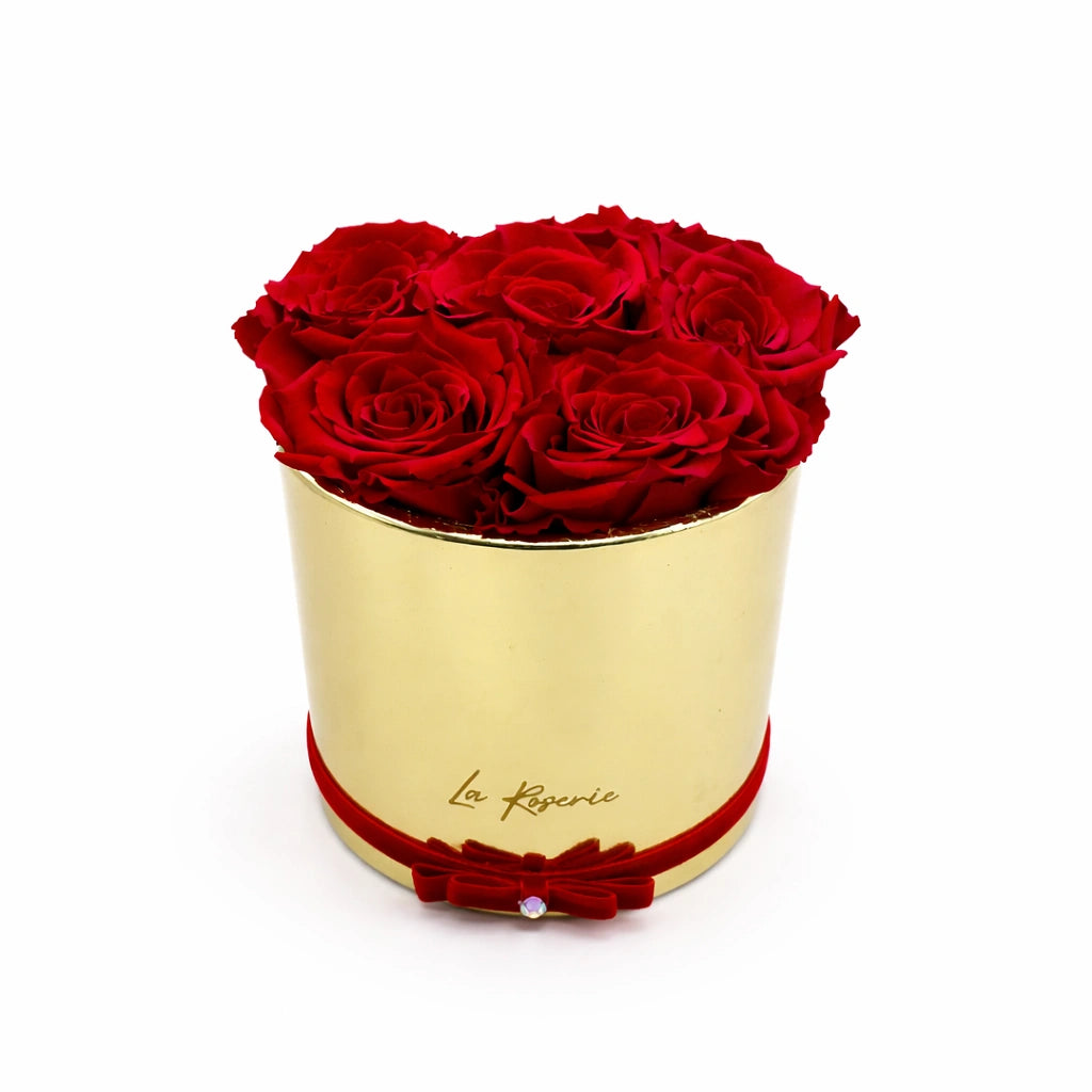 24k arany örökrózsa box