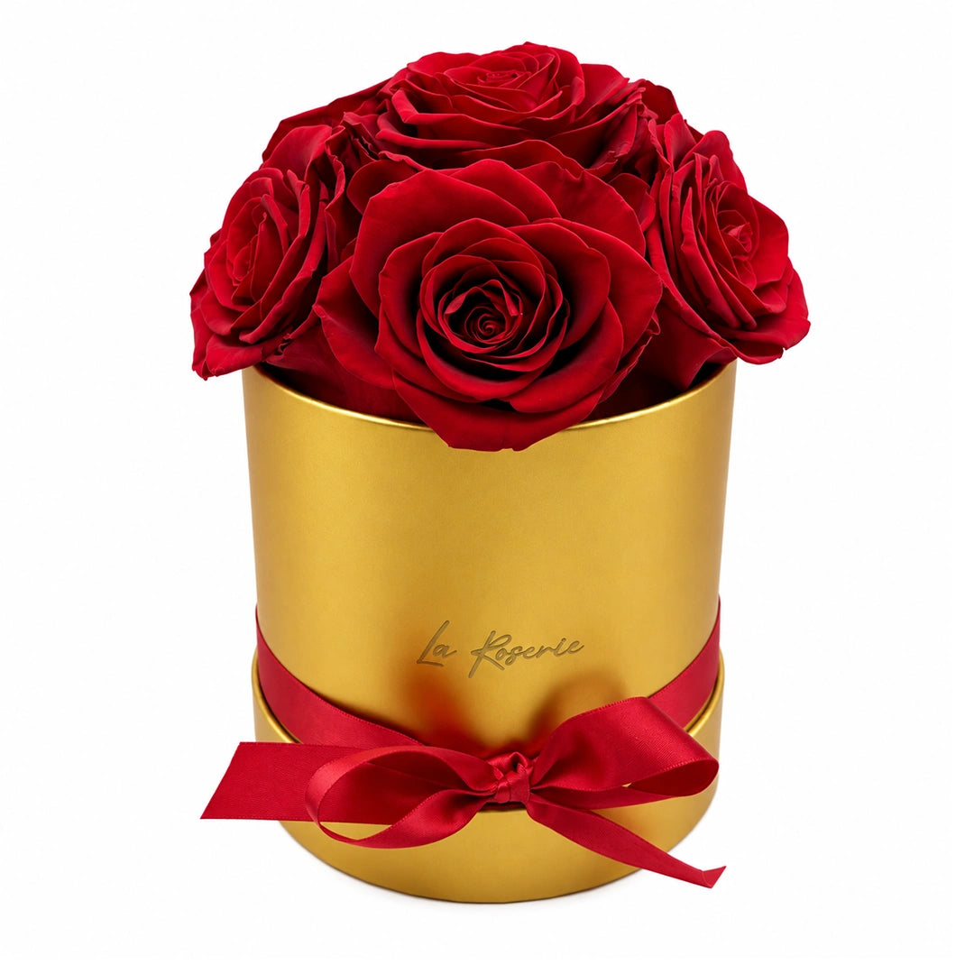 24k arany örökrózsa box