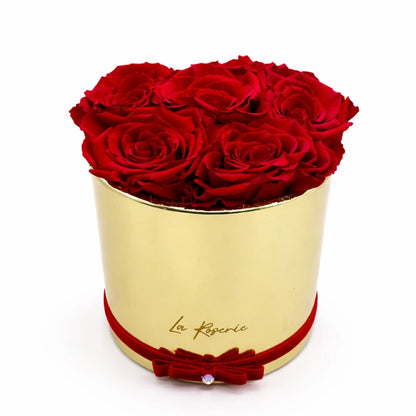 24k arany örökrózsa box
