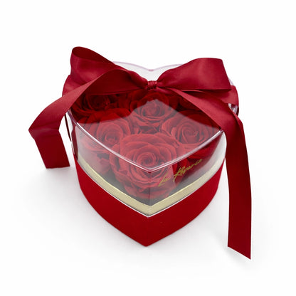 6 szál vörös örökrózsa