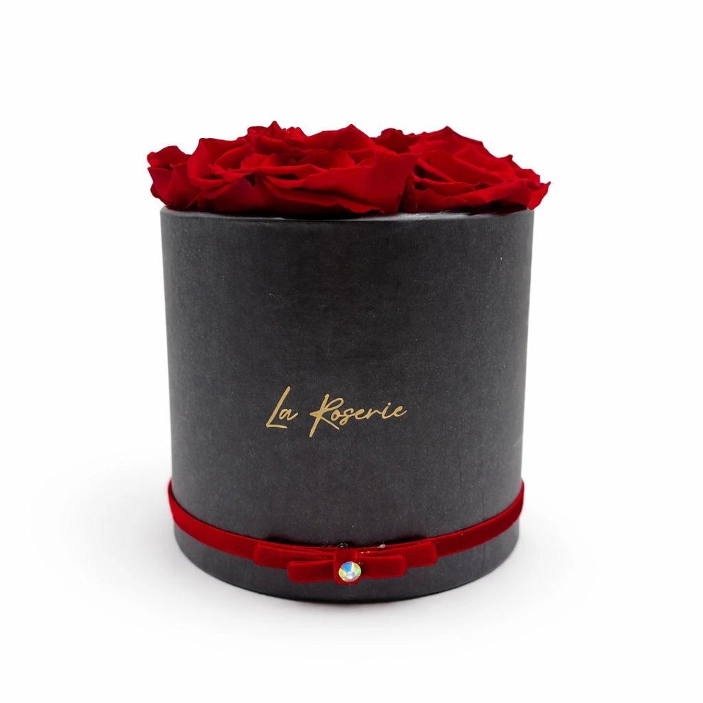 6 vörös örökrózsa