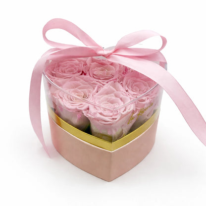 rózsaszín örök rózsa box