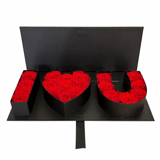 I love you szerelmes örök rózsa ajándék