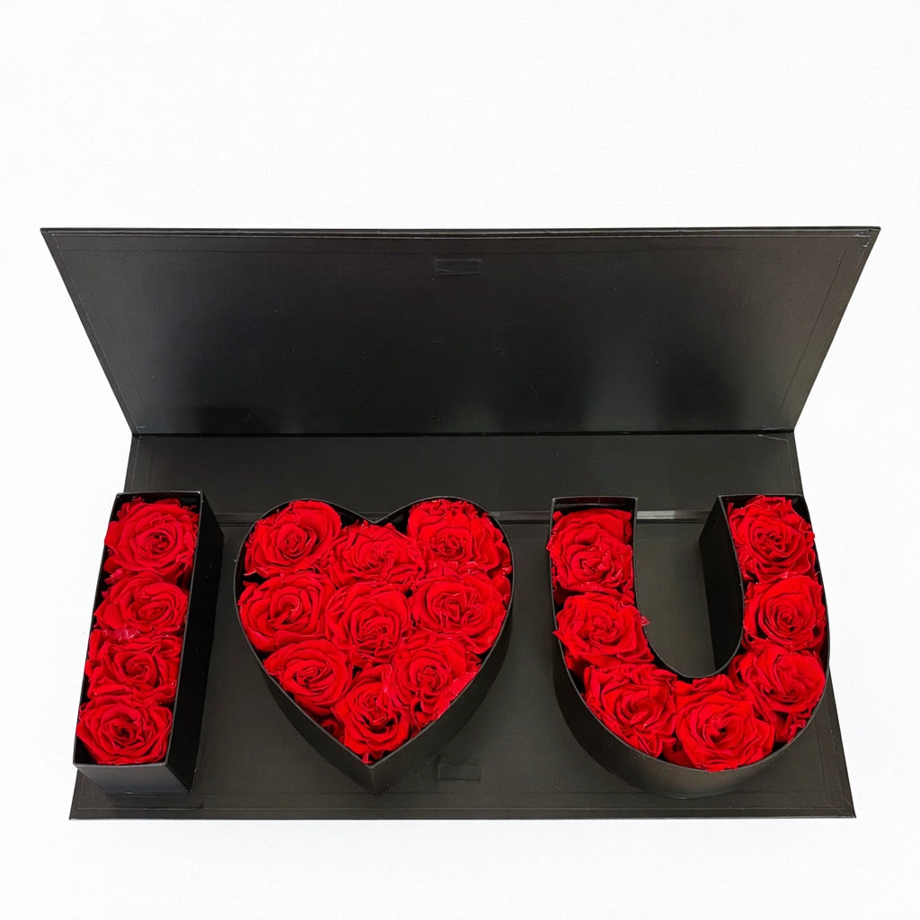 I love you szerelmes örök rózsa ajándék