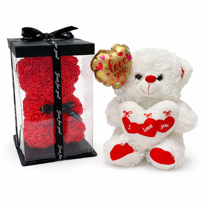 ajándékszett macikkal