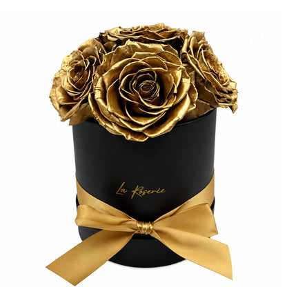 La Roserie arany örökrózsa csokor