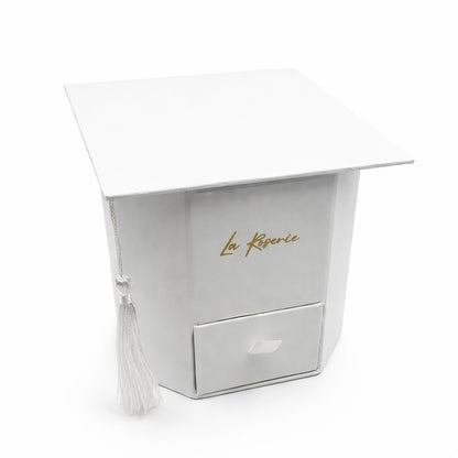 örökrózsa ajándékdoboz ballagásra