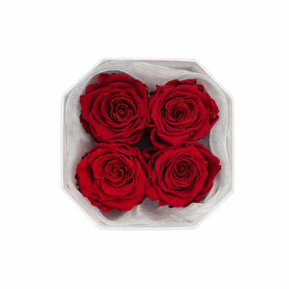 ballagási virágdoboz örökrózsával