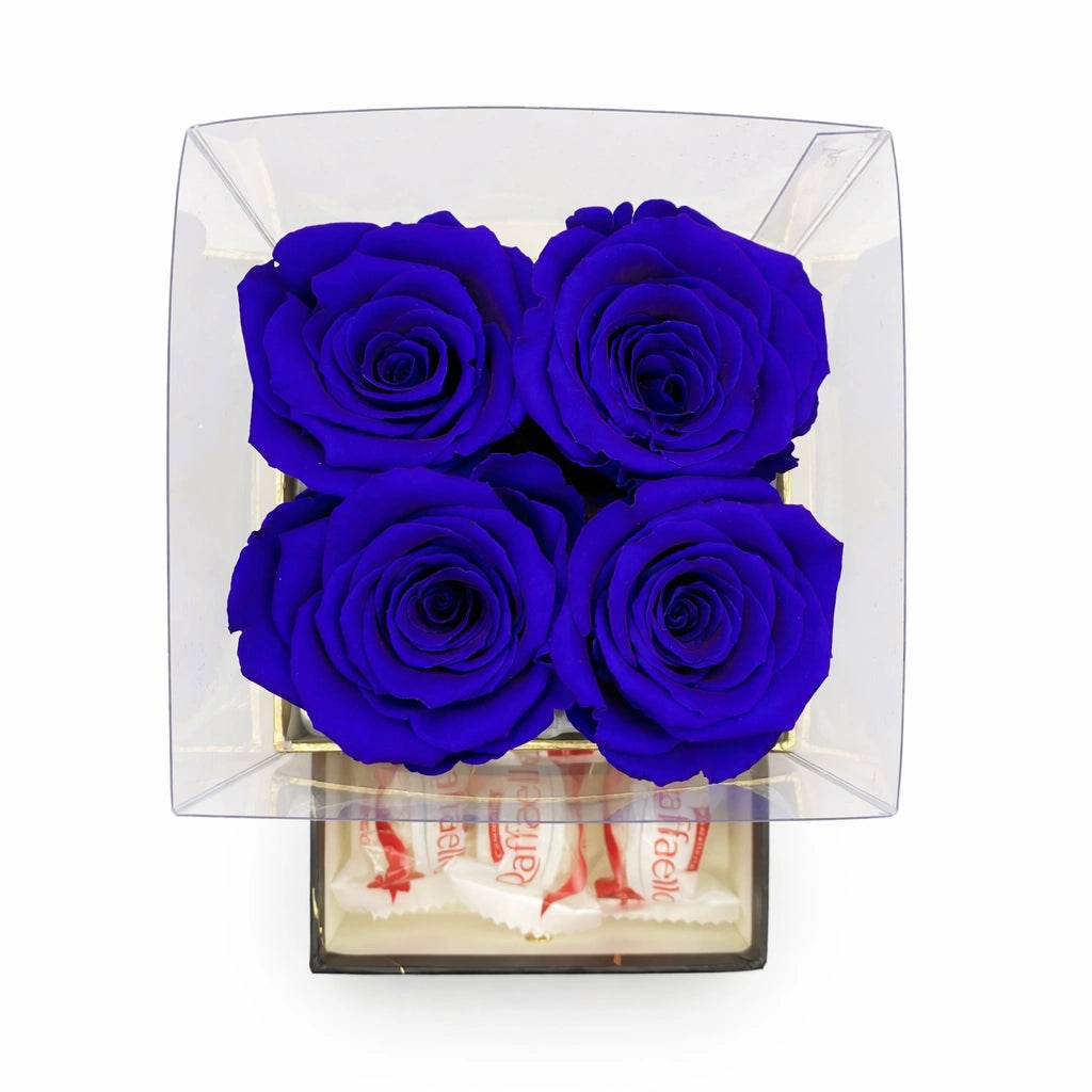 ballagási kalap ajándék doboz örökrózsával