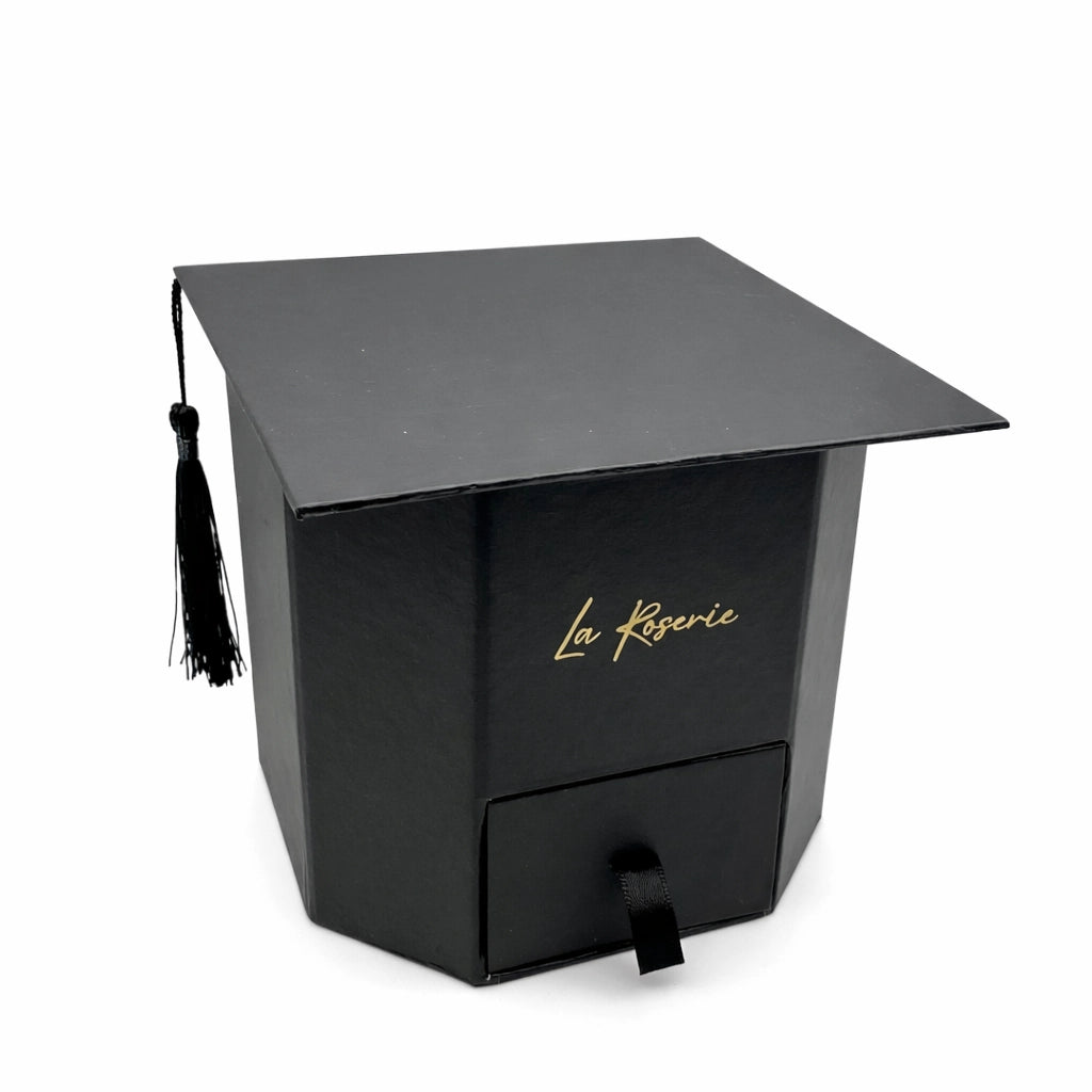 ballagási ajándék doboz sapka örökrózsával