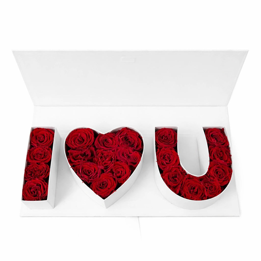 I love you szerelmes örök rózsa ajándék