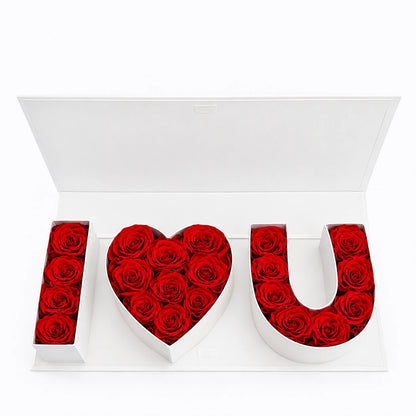 I love you szerelmes örök rózsa ajándék