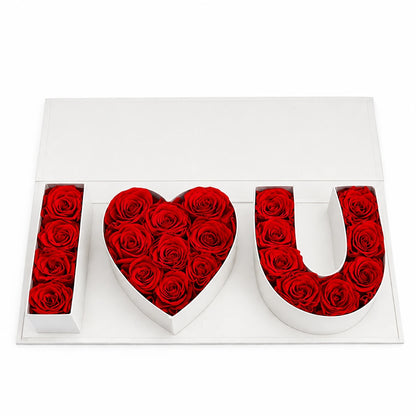I love you szerelmes örök rózsa ajándék