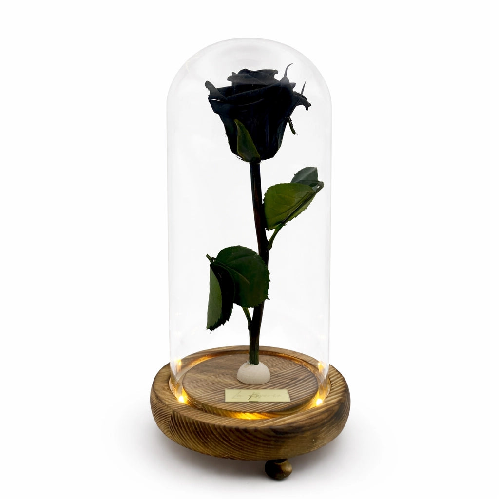 fekete örök rózsa