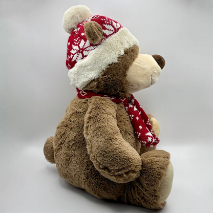 karácsonyi plüss maci