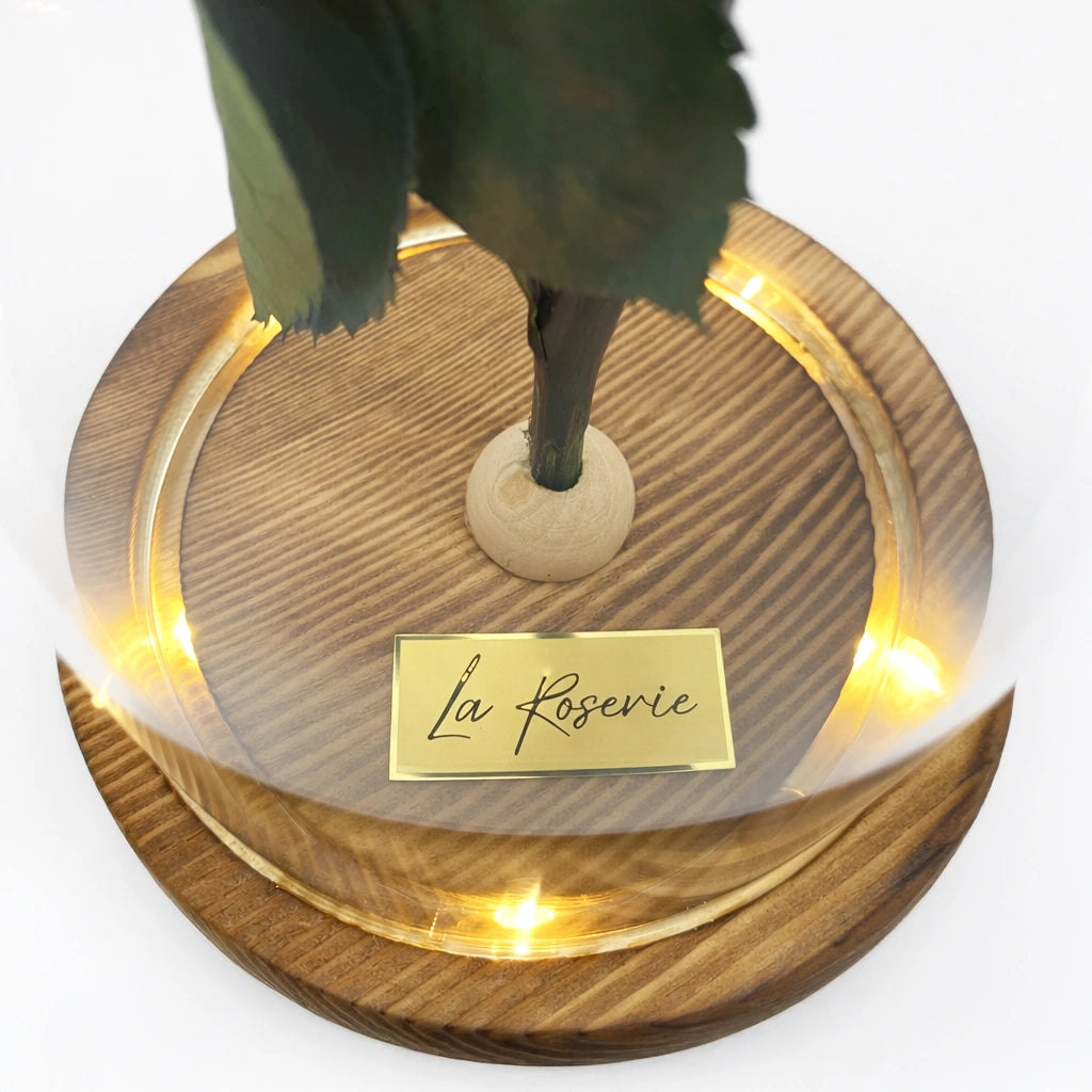 La Roserie üvegburás kék örökrózsa