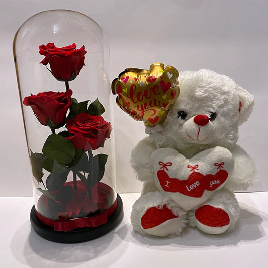 örök rózsa ajándékszett nagy