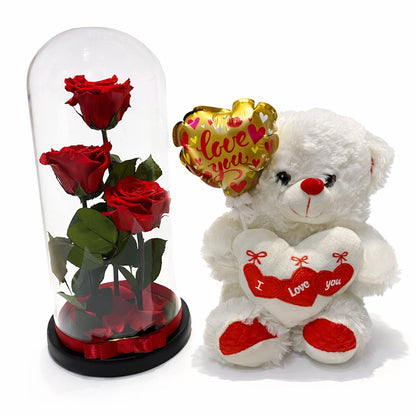 örök rózsa ajándékszett nagy