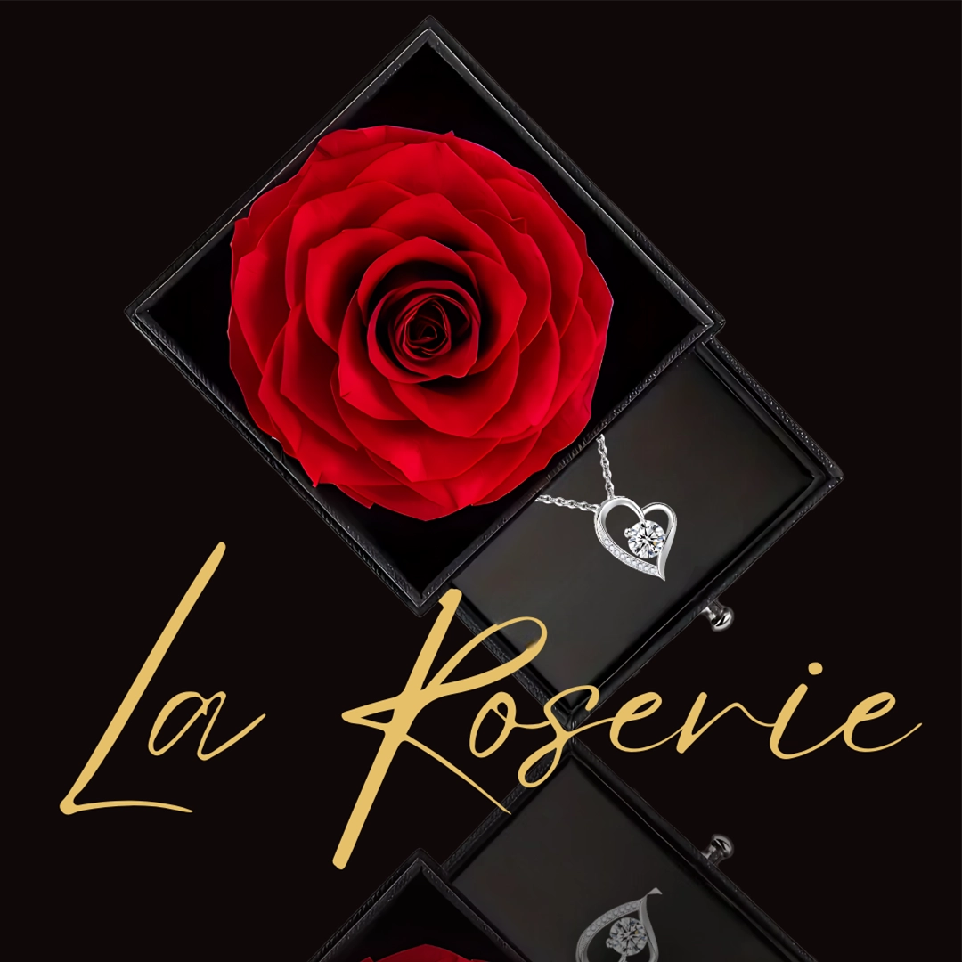 örök rózsa nyaklánc