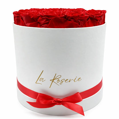 örök rózsa kalapdobozban