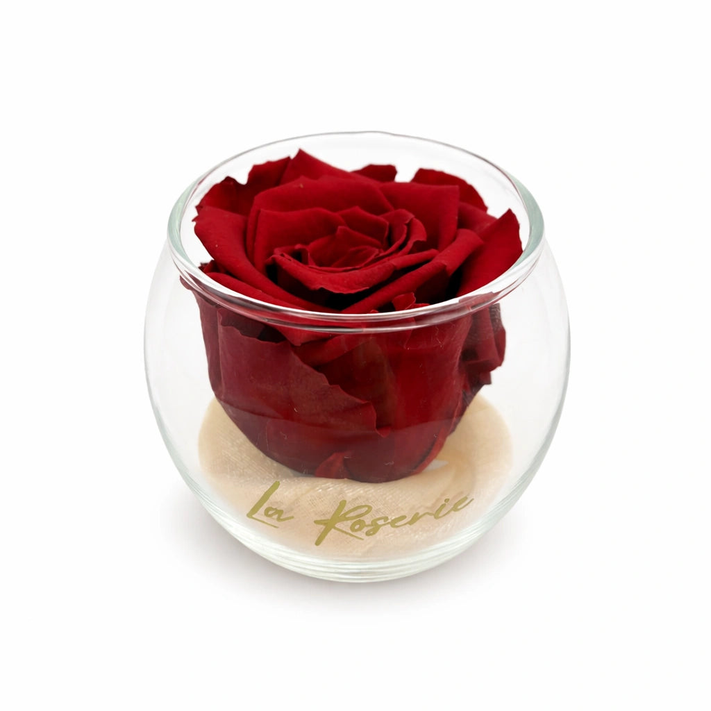 örökrózsa üvegben