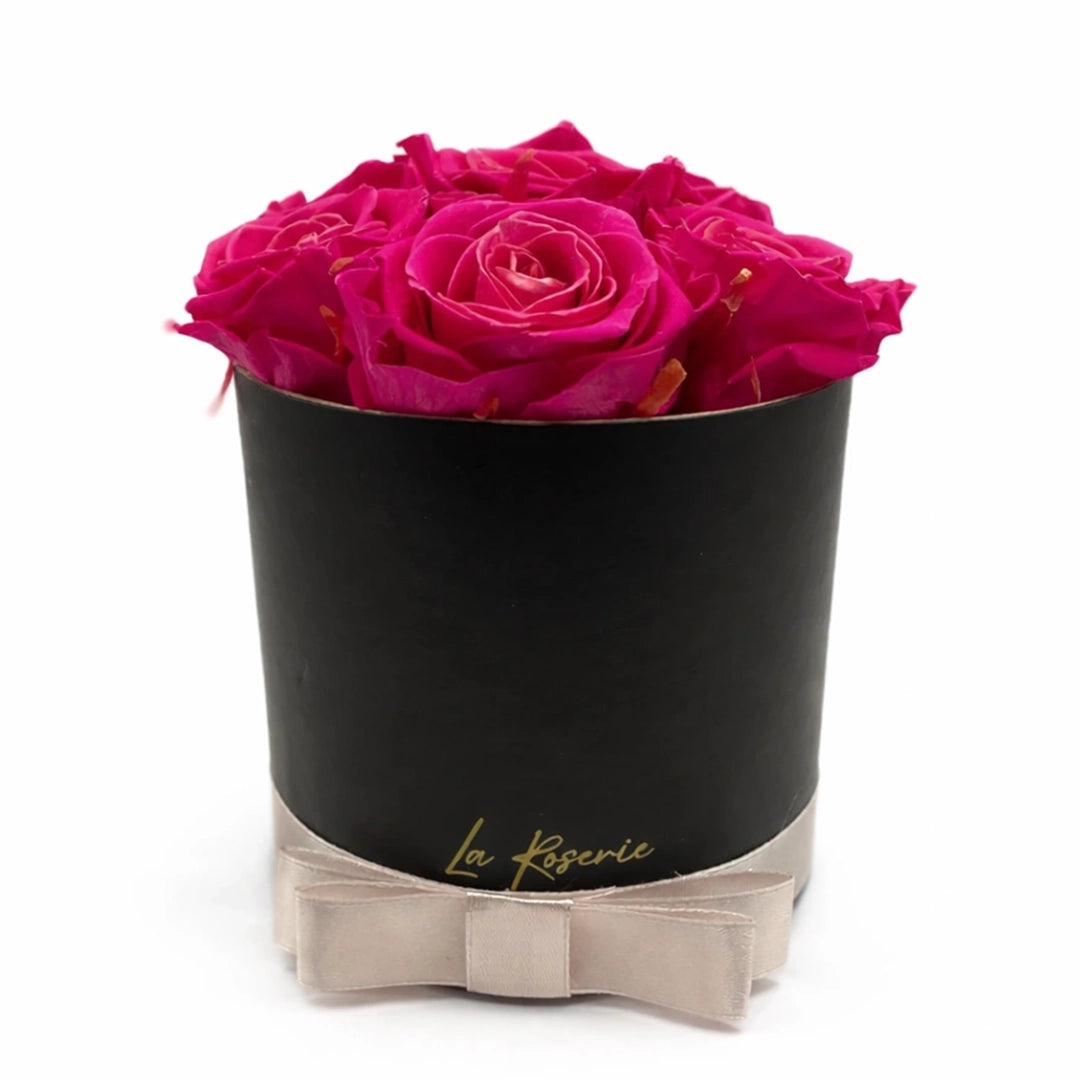 pink örökrózsa box fekete
