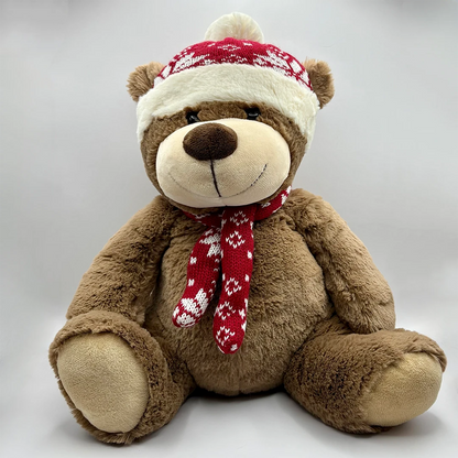 karácsonyi plüss maci